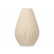 Vase Beige Ceramic 21 x 31 x 21 cm (4 Units) Stripes Online