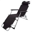 Reclining lounder Aktive Black 177 x 34 x 47 cm Discount