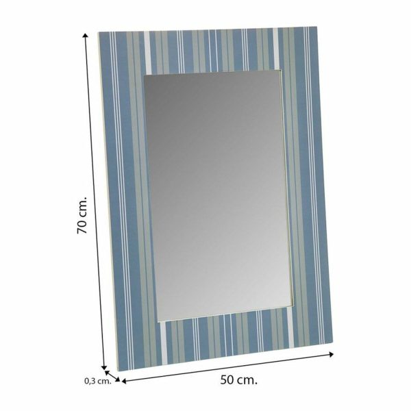 Wall mirror Alexandra House Living 70 x 3 x 50 cm Rectangular Supply