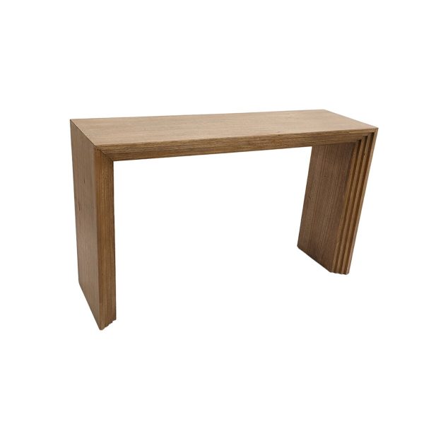 Console Romimex Natural Paolownia wood 132 x 79 x 40 cm Online now