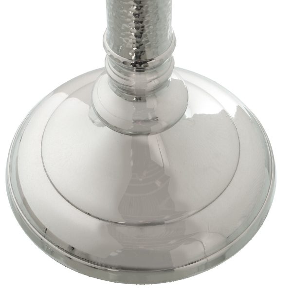 Candleholder Alexandra House Living Grey Metal 18 x 64 x 18 cm Online Hot Sale