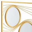 Wall mirror Alexandra House Living Golden 2 x 96 x 61 cm Rectangular Online