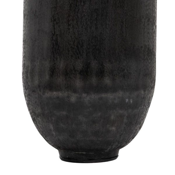 Vase Black Aluminium Online now