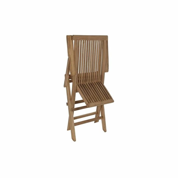 Garden chair DKD Home Decor Brown 57 x 47 x 90 cm Teak (57 x 47 x 90 cm) Sale