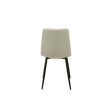 Chair Romimex White Velvet Metal 45 x 89 x 55 cm Cheap