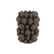 Vase Home ESPRIT Brown Stoneware Pineapple 25 x 25 x 31 cm Online Hot Sale