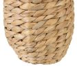 Vase Natural 12 x 12 x 40 cm Natural Fibre on Sale