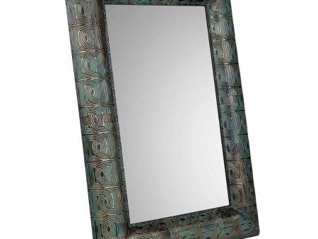 Wall mirror Alexandra House Living Silver Glass Iron 5 x 100 x 70 cm Supply