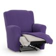 Armchair slipcovers Eysa ULISES Purple 80 x 100 x 90 cm on Sale