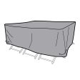 Protective Case DKD Home Decor Table Black Aluminium Dark grey (240 x 130 x 60 cm) on Sale