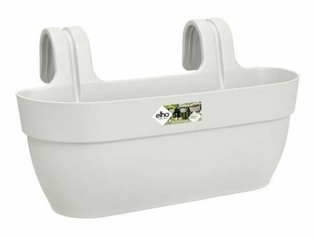 Hanging Planter Elho White Plastic 24 x 46 x 26,5 cm Discount