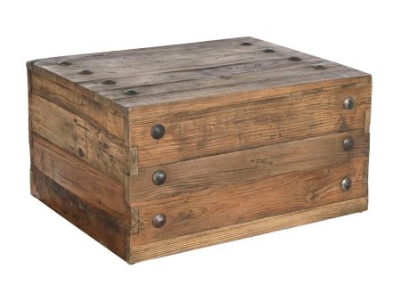 Centre Table DKD Home Decor Pinewood Recycled Wood 78 x 59 x 41 cm Sale