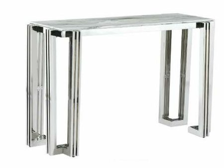 Console DKD Home Decor Crystal Steel (120 x 45 x 78 cm) For Discount