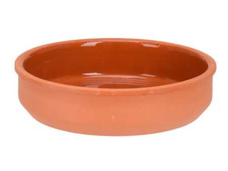 Appetizer Set Excellent Houseware Terracotta Baked clay 450 ml Ø 15,5 x 3,8 cm Saucepan (2 Units) Cheap