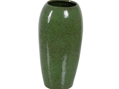 Vase Green Ceramic 31 x 31 x 60,5 cm Online now