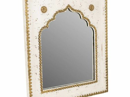 Wall mirror Alexandra House Living Golden 2 x 51 x 40 cm Rectangular on Sale