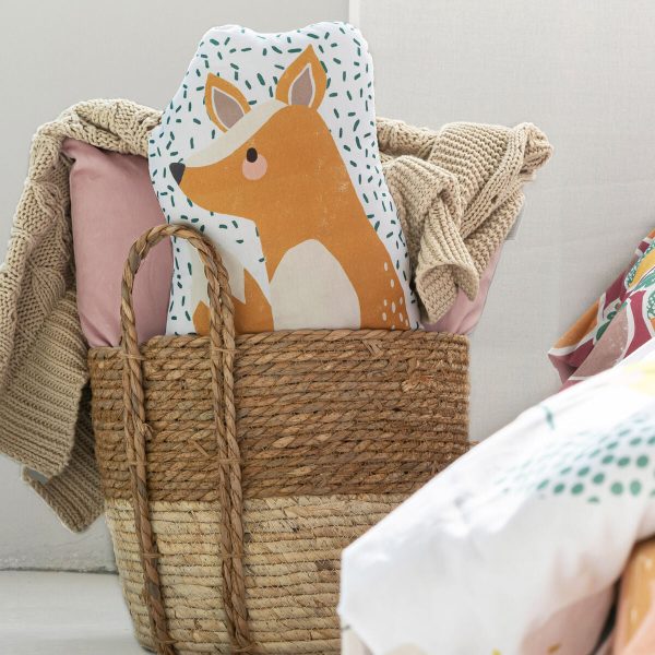 Cushion HappyFriday Moshi Moshi Multicolour Fox 40 x 30 cm Online