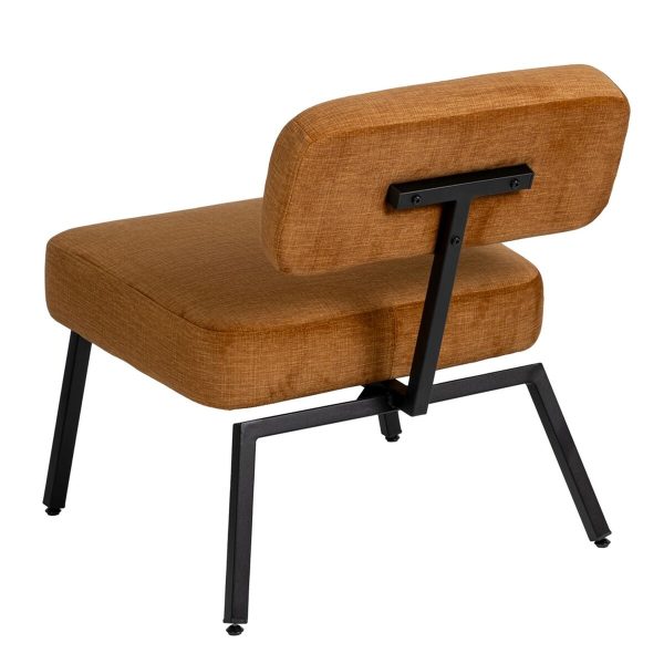 Chair Black Mustard 58 x 59 x 71 cm Supply