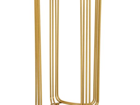 Corner table Alexandra House Living Gold 38 x 70 x 38 cm Online Sale