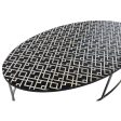 Centre Table Home ESPRIT Black Ivory 150 x 80 x 40 cm Discount