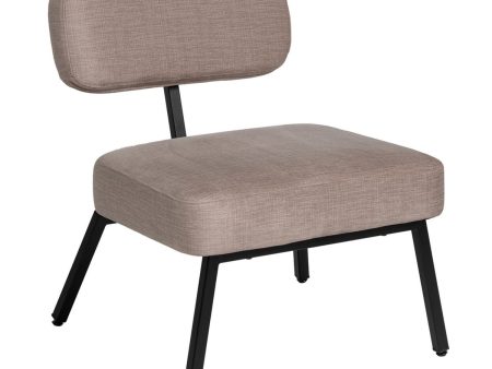 Chair Black Beige 58 x 59 x 71 cm Online Sale