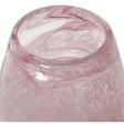 Vase Alexandra House Living Pink Crystal 18 x 18 x 31 cm Online now