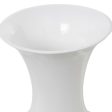 Vase Alexandra House Living White Ceramic 25 x 41 cm Online now