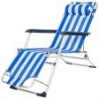 Reclining lounder Aktive Striped 153 x 33 x 47 cm Hot on Sale