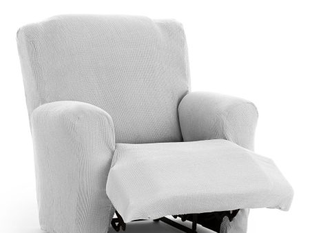 Armchair slipcovers Eysa ULISES Pearl Gray 80 x 100 x 90 cm Online now