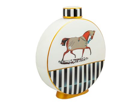 Tibor Romimex Multicolour Porcelain Horse 28 x 33 x 9 cm For Discount