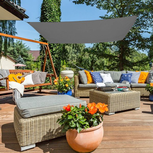 Shade Sails Aktive Triangular Grey 300 x 0,5 x 400 cm (4 Units) Hot on Sale