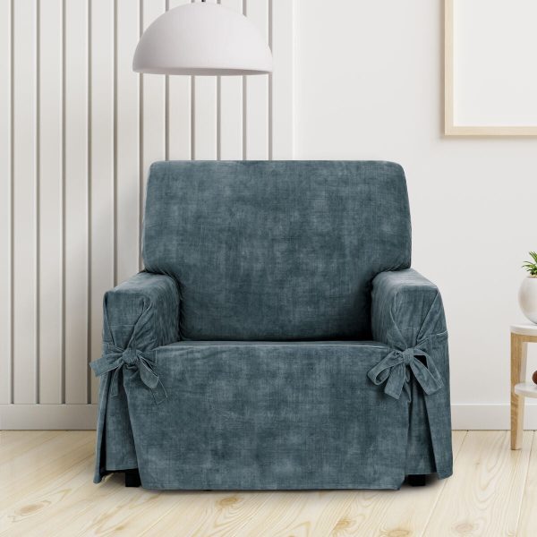 Armchair slipcovers Eysa TURIN Blue 100 x 110 x 120 cm Discount