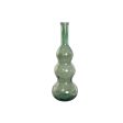 Vase Home ESPRIT Green Recycled glass 26,5 x 26,5 x 75 cm Sale