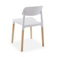 Chair Versa White 45 x 76 x 42 cm (4 Units) Online Sale