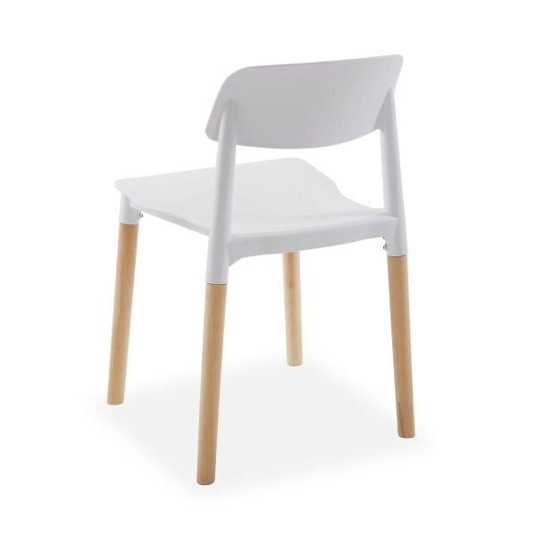 Chair Versa White 45 x 76 x 42 cm (4 Units) Online Sale