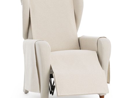 Armchair slipcovers Eysa AQUA Beige 100 x 110 x 55 cm Online Hot Sale