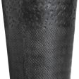 Vase Grey Metal 15 x 15 x 31 cm For Cheap