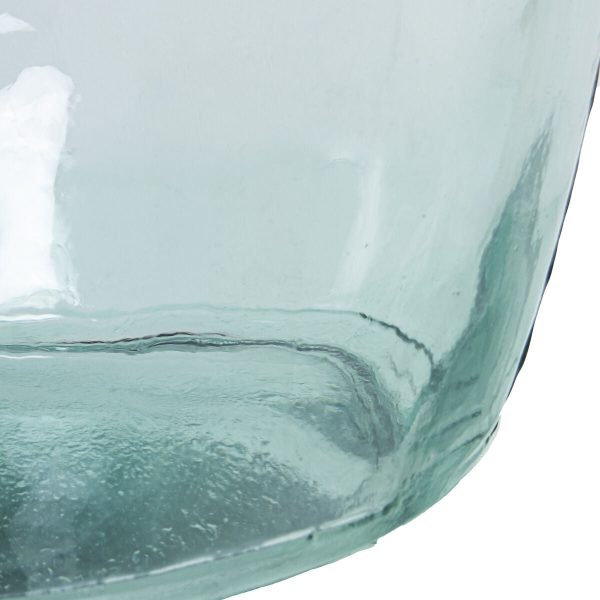 Vase made from recycled glass Alexandra House Living Transparent Crystal 31 x 30 x 70 cm For Cheap