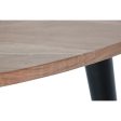 Centre Table DKD Home Decor Metal Acacia 90 x 90 x 76 cm For Sale