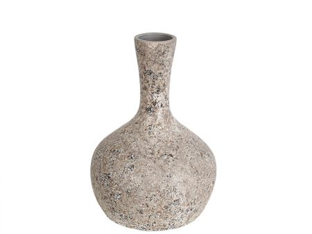 Vase Romimex Beige Ceramic Spherical 31 x 43 x 32 cm For Cheap