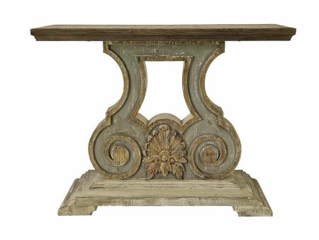 Console DKD Home Decor Fir MDF Wood (121,5 x 40 x 95 cm) For Sale