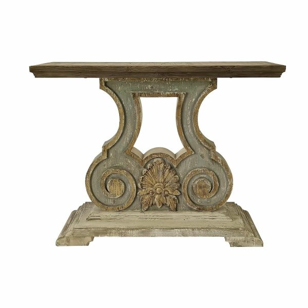 Console DKD Home Decor Fir MDF Wood (121,5 x 40 x 95 cm) For Sale