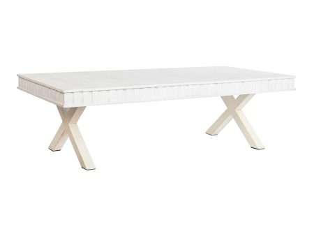 Centre Table DKD Home Decor 140 x 70 x 42 cm Metal Mango wood Online