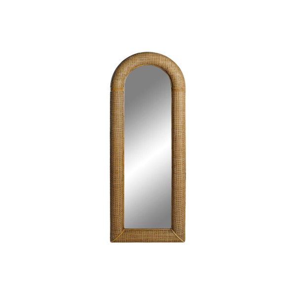 Wall mirror Home ESPRIT Natural Tropical 60,5 x 6 x 161 cm Hot on Sale