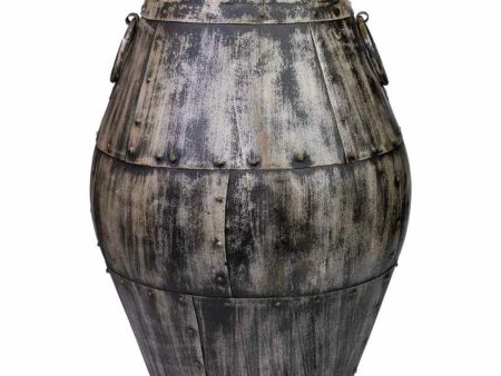 Vase Alexandra House Living Grey Mango wood 40 x 65 x 40 cm Online Sale