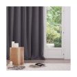 Curtains Atmosphera Opaque Grey Polyester 2 Units (135 x 240 cm) Online now