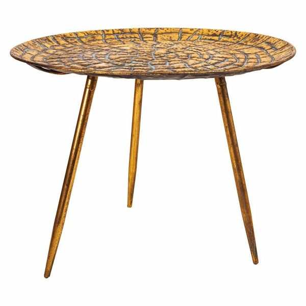 Centre Table Alexandra House Living Golden Iron 54 x 40 x 54 cm Supply