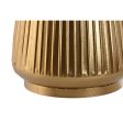 Vase Home ESPRIT Golden Metal Modern 29 X 29 X 57,5 cm Discount