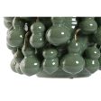 Vase Home ESPRIT Green Stoneware Tropical 30 x 30 x 23 cm Cheap