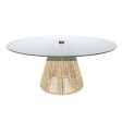 Centre Table Crystal 80 x 80 x 35 cm Online now